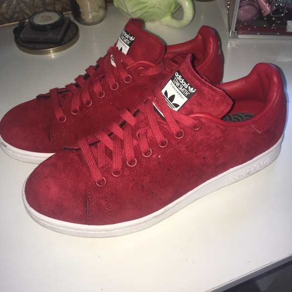 stan smith red velvet